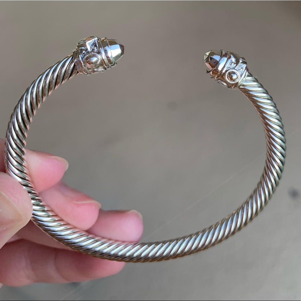 ❣️SOLD❣️David Yurman Silver Renaissance Cable Cuff
